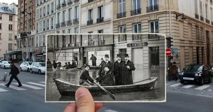 Тогда и сейчас: 30 фотографий, которые запечатлели течение времени