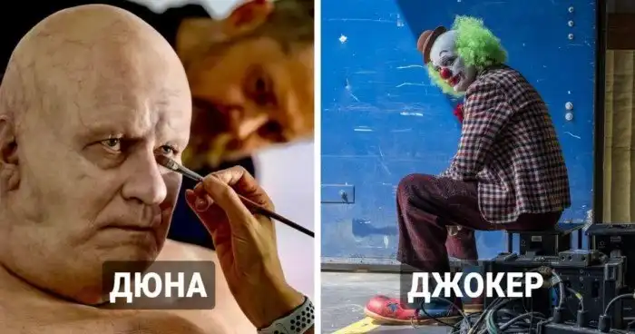 15 свежих закадровых снимков со съёмок фильмов, вышедших совсем недавно