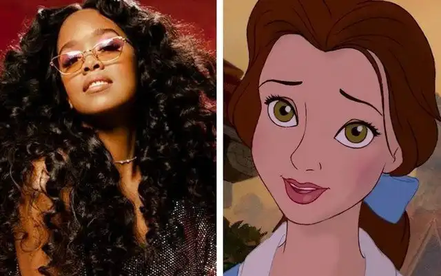 Темнокожая певица H.E.R. сыграет Белль в полнометражном фильме "Красавица и чудовище"