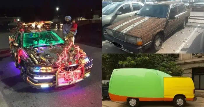 Полный ахтунг: тюнинг автомобилей вызывающий адское недоумение