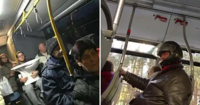 15 неординарных ситуаций, которые были замечены в общественном транспорте