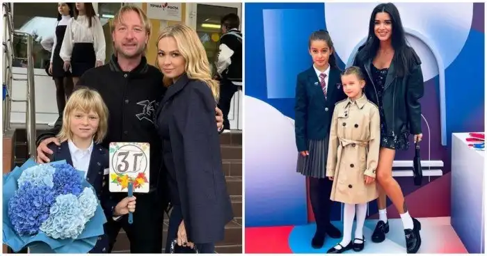 Как отечественные звезды выглядели на школьных линейках 1 сентября