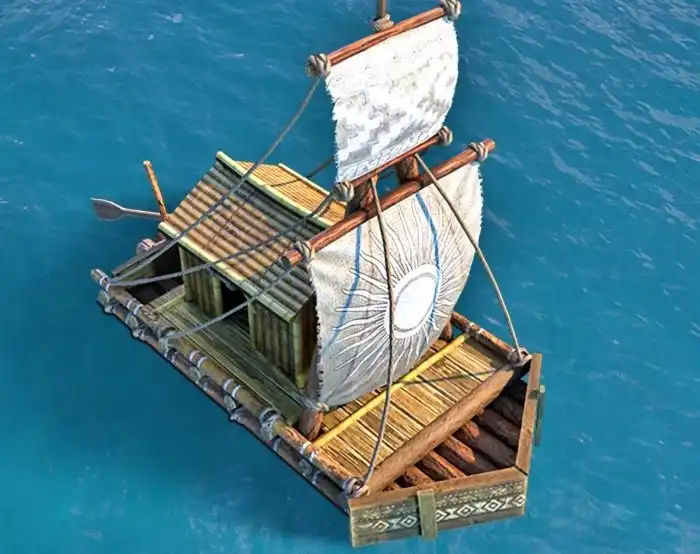 На каких судах плавали индейцы доколумбовой Америки?