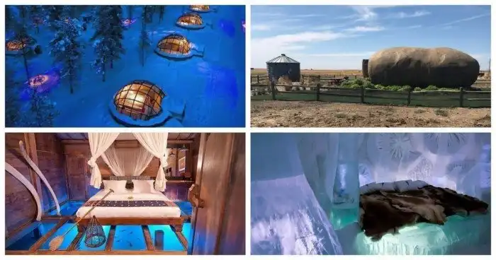 35 ярких, причудливых и уникальных отелей со всего мира