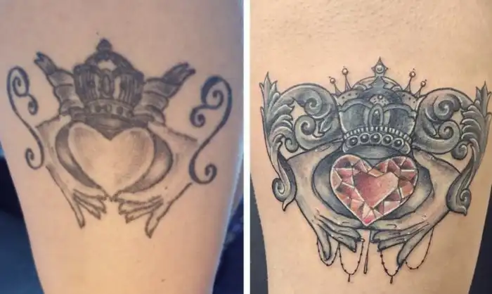 16 людей, которые пожалели о сделанной татуировке - и переделали ее