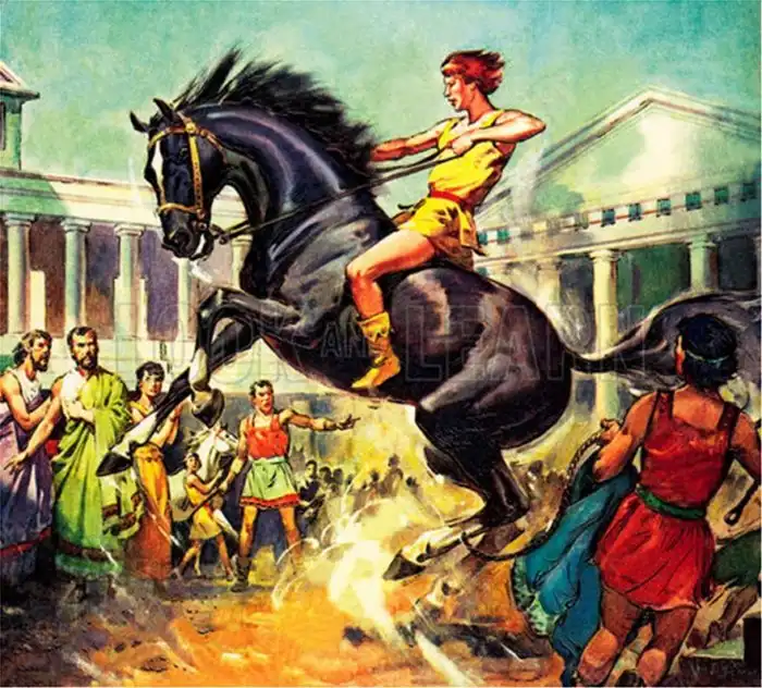 Какой породы был Буцефал. 5 интересных фактов про коня Александра Македонского