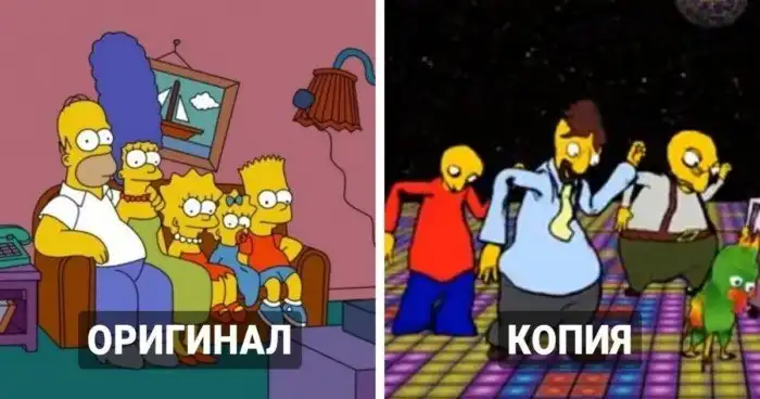 14 забавных и неожиданных аналогов популярных мультфильмов