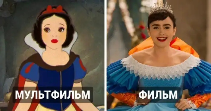 Как выглядят киноверсии диснеевских принцесс