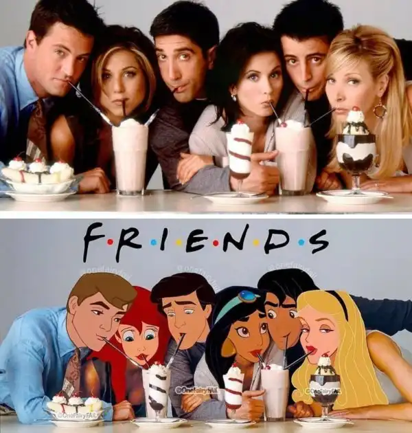 Как бы выглядел актерский состав фильмов и сериалов, если бы в них снимались мультяшки?