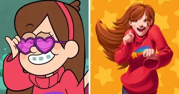 Художник представил, как будут выглядеть мультяшные герои во взрослом возрасте