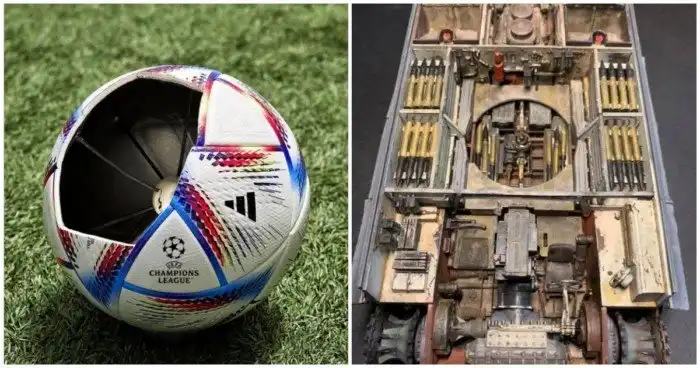 Как выглядят разные предметы, разрезанные пополам