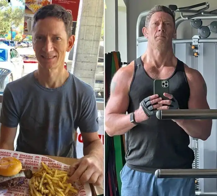 Люди, которым надоело смотреть на своё бесформенное тело и они подкачались