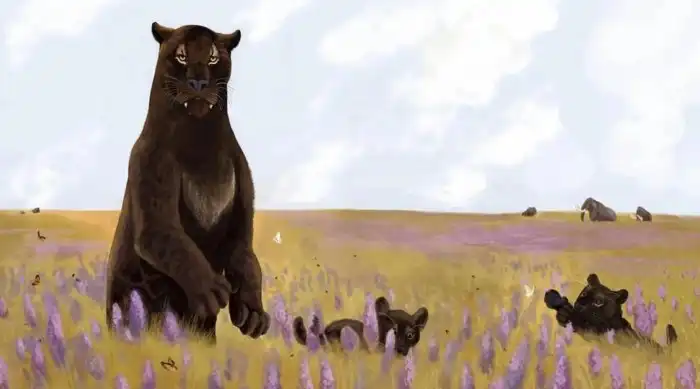 Ксеносмил: Древний кот размером с медведя охотился с особой жестокостью. Всё из-за странных зубов с зазубринами