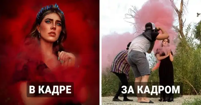 Фотограф создаёт яркие снимки и показывает, что творится за кадром