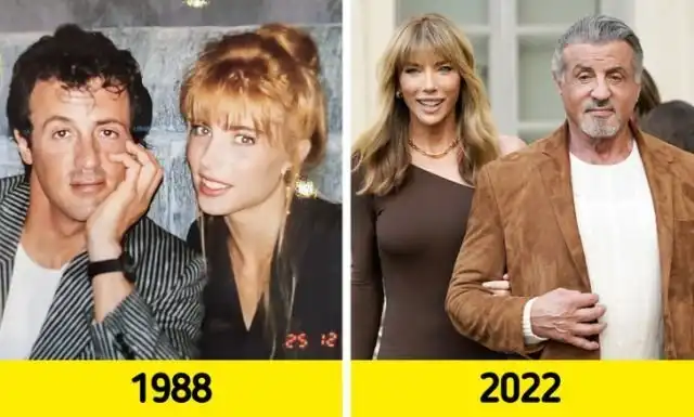 Знаменитые пары в молодости и сегодня