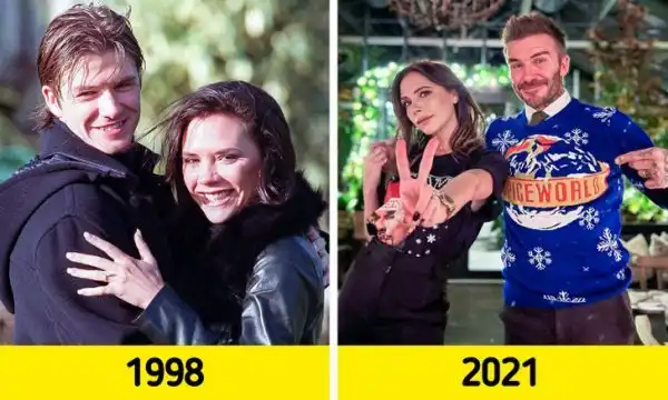 Знаменитые пары в молодости и сегодня