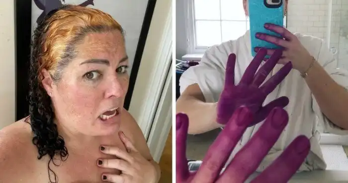 15 случаев, когда люди решили сами покрасить себе волосы, но в итоге ничем хорошим это не закончилось