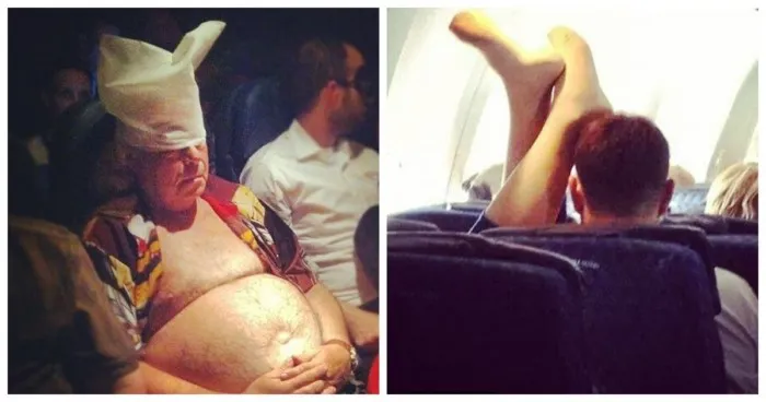 17 авиапассажиров, с которыми никому не хотелось бы оказаться рядом