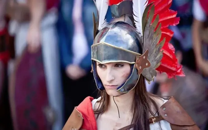 Жестокие бои невольниц гладиатрис на потеху публике