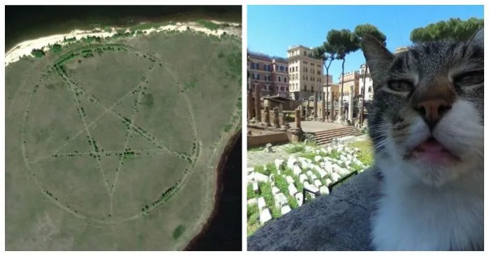 Очень странные дела на Google-картах