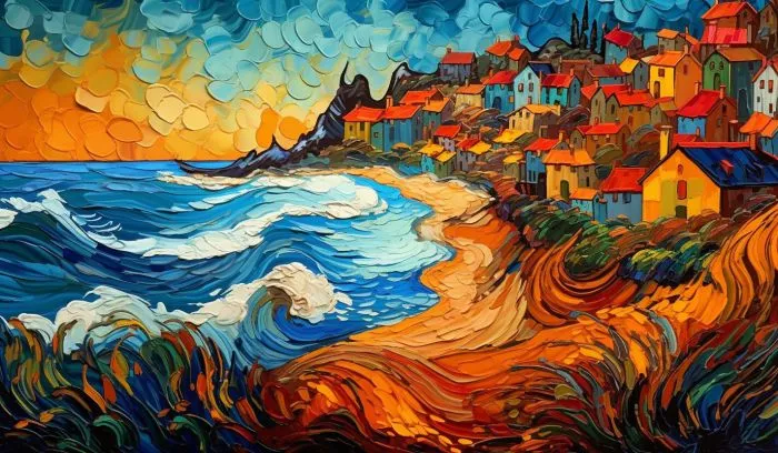 Они этого не создавали: картины нейросети, сгенерированные в стилях известных художников