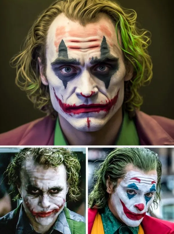 Нейросеть "смешала" актеров, которые играли одних и тех же героев, чтобы получить идеальный образ