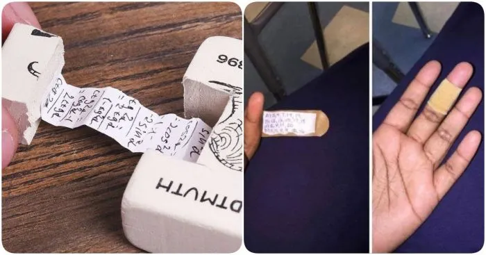 Как спрятать шпаргалку: инструкция для ленивых и находчивых