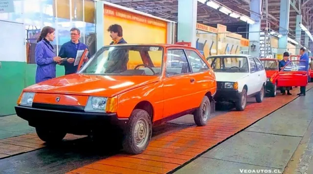 Экспортная "Таврия" для южноамериканского рынка