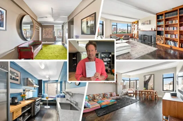 Дэвид Духовны продал свою квартиру в Нью-Йорке, существенно проиграв в цене