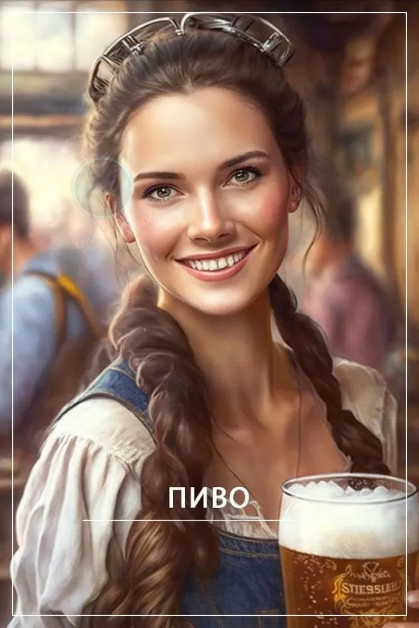 Человеческие образы известных алкогольных напитков