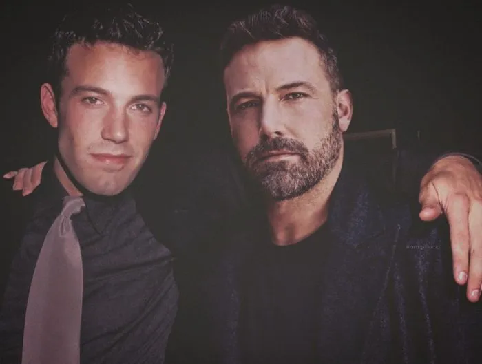 Ностальгические коллажи: актёры с самими собой в молодости