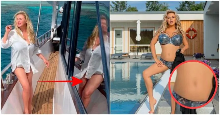 "Опять талию уменьшила": разоблачение Анны Семенович - любительницы фотошопа