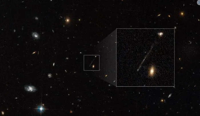 Что будет, если сверхмассивная чёрная дыра покинет центр галактики?