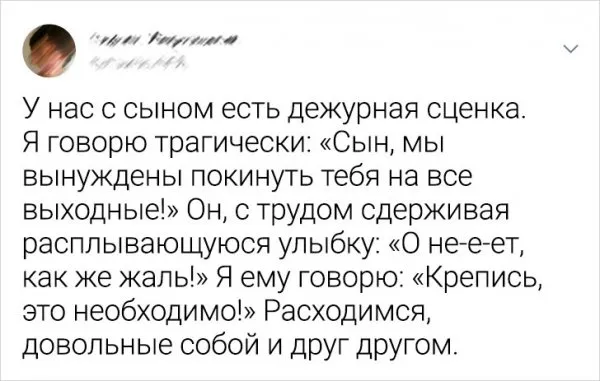 Подборка забавных твитов о детях