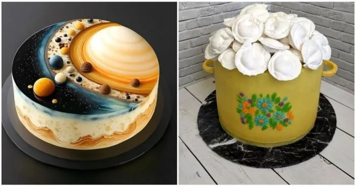20 креативных тортов, которые жалко есть