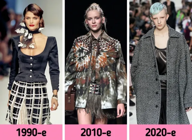 Как с годами менялась внешность подиумных моделей