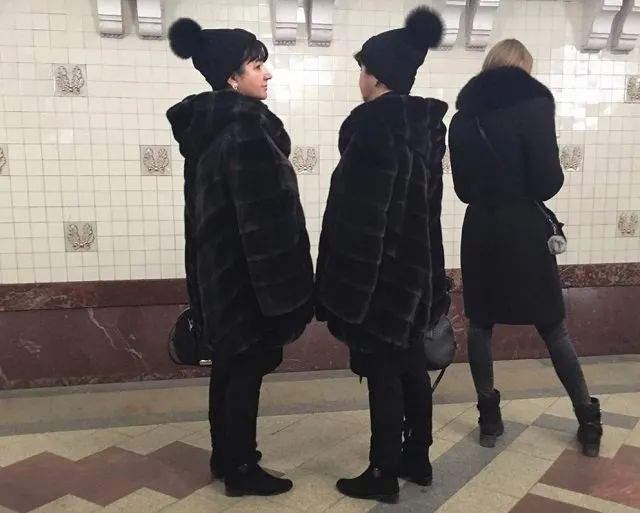 Чудаки и модники из метро