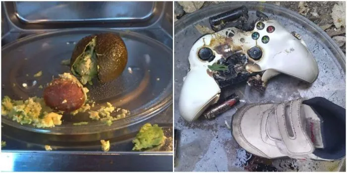 Как не надо разогревать: 30 эпичных фейлов с микроволновками