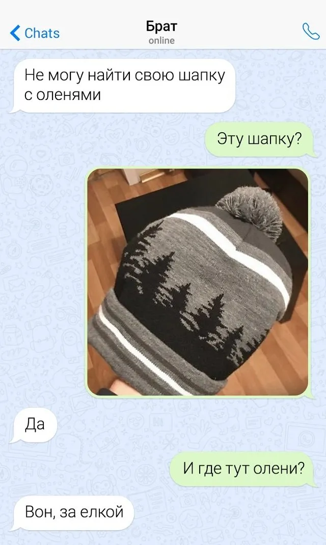 Подборка забавных переписок