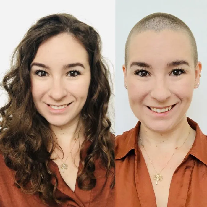 Длинные или короткие: 13 девушек, которые решились побриться наголо