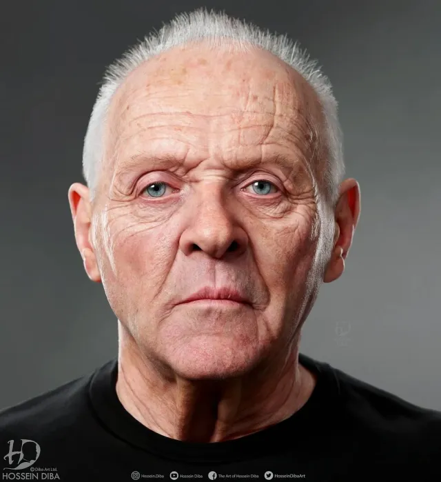 Гиперреалистичные 3D-модели знаменитостей от цифрового художника Хоссейна Диба