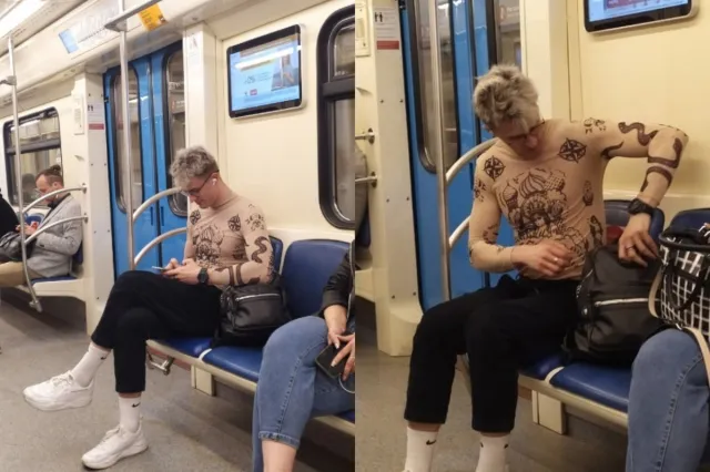 Чудаки модники и метро