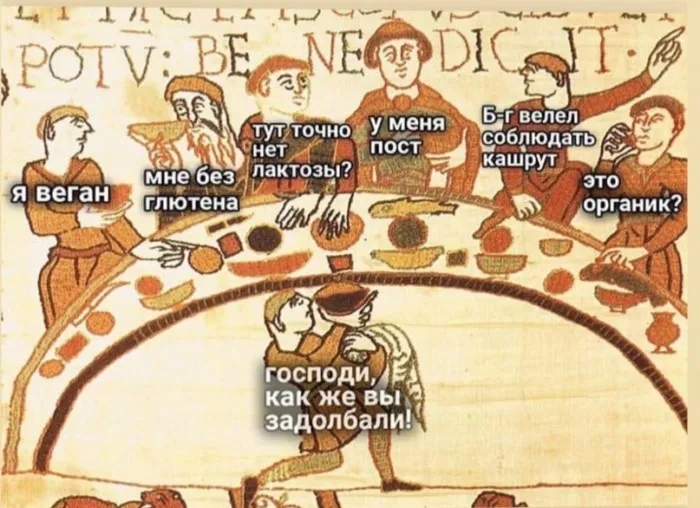 История еды в Европе (краткая и упрощённая)