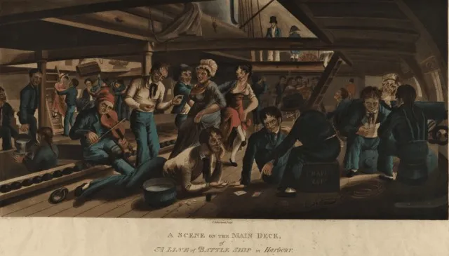 Зачем моряки Королевского флота брали сотни женщин на борт военных кораблей в XVII-XVIII веках во время длительных плаваний?