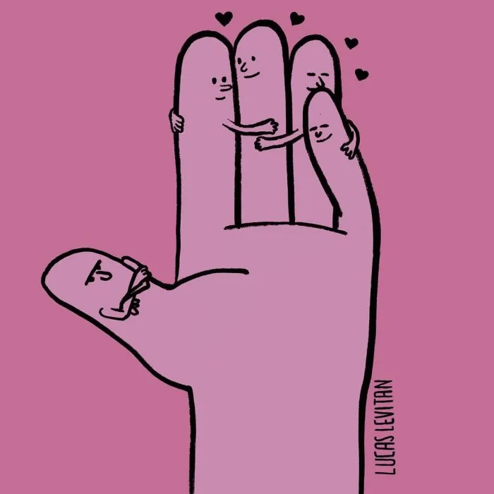 20+ юмористических иллюстраций Лукаса Левитана