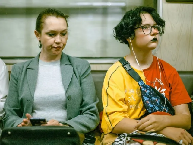 Чудаки и модники из метро