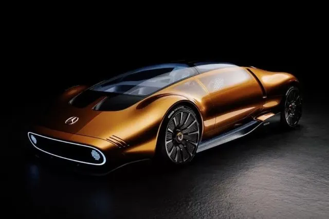 Mercedes и спорткар Vision One-Eleven