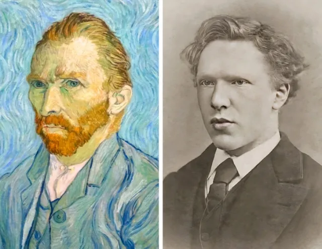 Сравнение внешности известных художников с их автопортретами