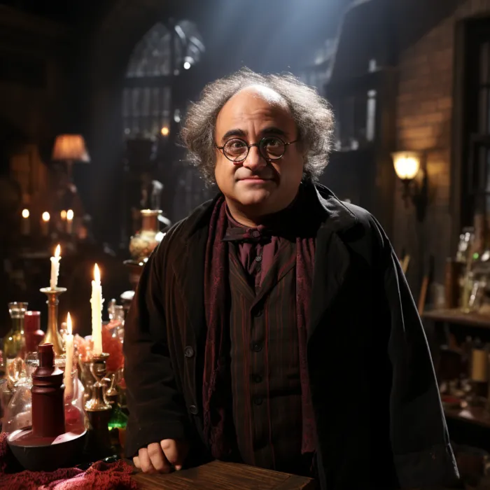 Гарри Поттер, но в каждой роли Дэнни Де Вито