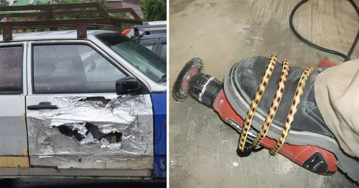 Улучшатели в деле: необычные технические решения, которые как-то пришли кому-то в голову